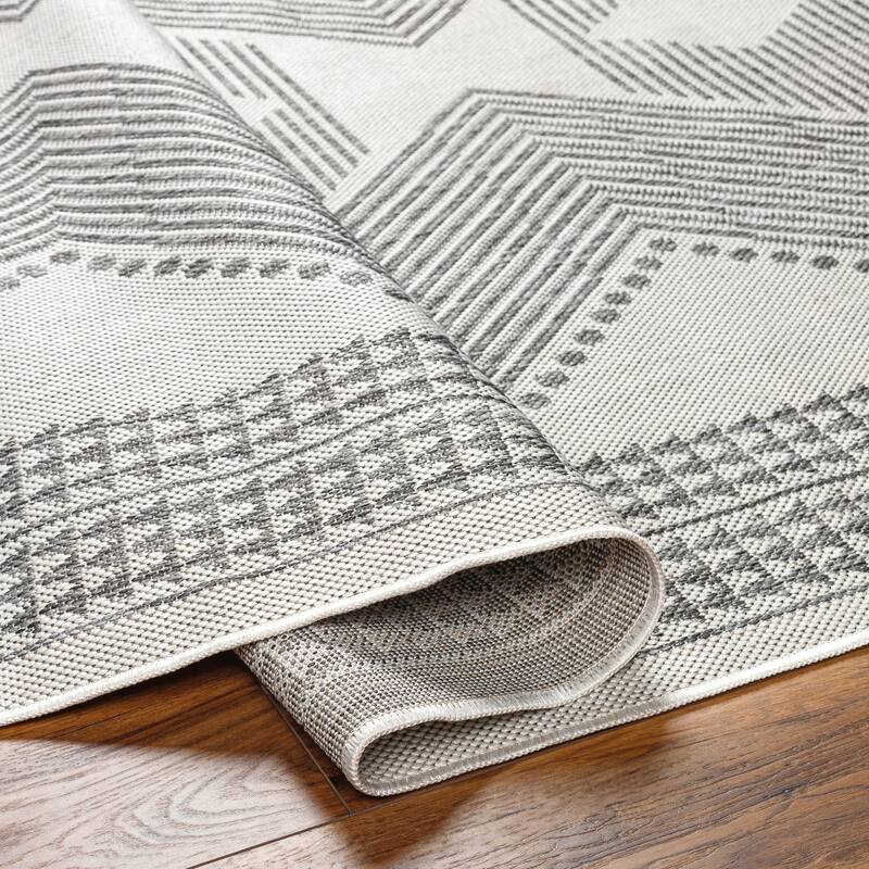 Artistic Weavers Long Beach Outdoor Safe Boho Stripe Area Rug