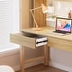 preview thumbnail 8 of 10, Industrial Kids Desk Study Table with Storage Drawers and Pegboard