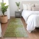 preview thumbnail 37 of 50, Machine Washable Indoor/ Outdoor Abstract Ombre Chantille Rug