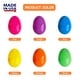 preview thumbnail 12 of 13, 50/100/200/500 PCS Easter Eggs Plastic Colorful Empty 2.25" Perfect for Kids Easter Egg Hunt