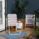 The Novogratz Poolside Gossip Collection Priscilla Folding Chair (2-Pack)