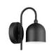 preview thumbnail 9 of 10, Prominence Home 2-Pack Battery-Operated LED Matte Black Wall Sconce with Metal Shade