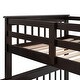 preview thumbnail 32 of 34, Twin Over Full Bunk Bed with Storage Stairs, Full-Length Guardrail