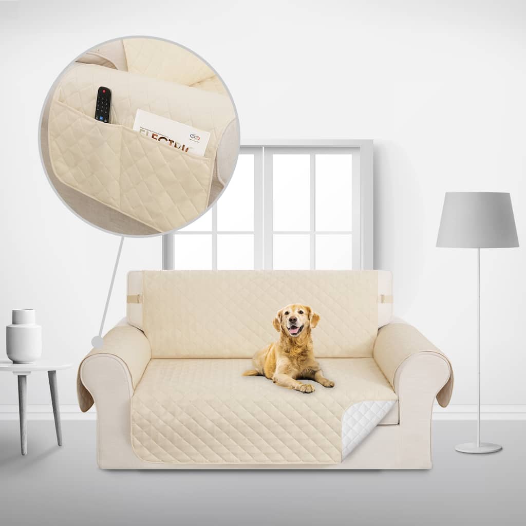 Reversible Loveseat Slipcover Protector