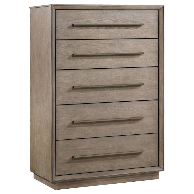 Durango 5-Piece Bedroom Set Taupe Oak