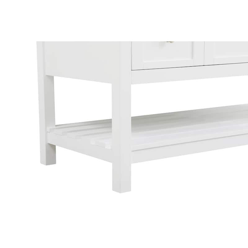 Elegant Lighting VF16454 Theo 54" Free Standing Single Basin Vanity