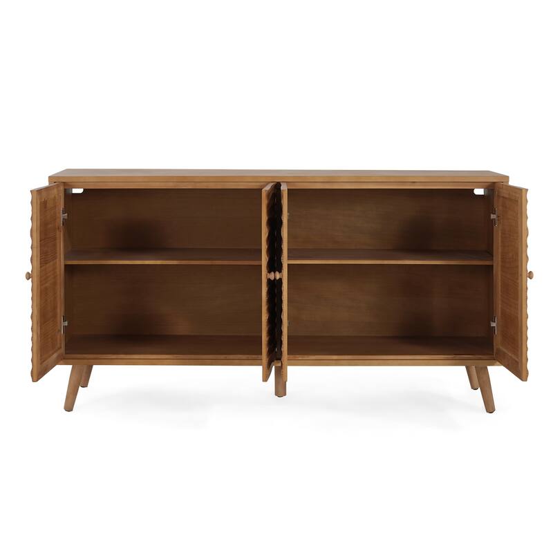 Christopher Knight Home - Simon Elegant and Functional Sideboard Buffet Cabinet for Any Space