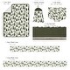 preview thumbnail 2 of 4, Sweet Jojo Designs Green Tree Woodland Boy, Girl, Unisex/Gender Neutral 6pc Crib Bedding + BreathableBaby Breathable Mesh Liner