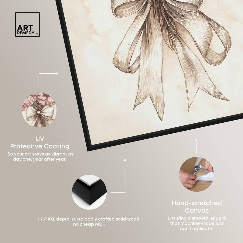 Tied with Tenderness I Canvas by Art Remedy