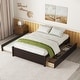 preview thumbnail 2 of 49, Full Kids Platform Bed with Twin Trundle and 2 Drawers