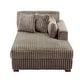 preview thumbnail 110 of 150, 42" W Plush Corduroy Upholstered Chaise Lounge Sleeper for Living