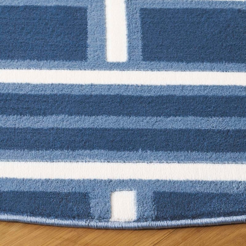 SAFAVIEH Groove Ageeth Modern Checkered Rug