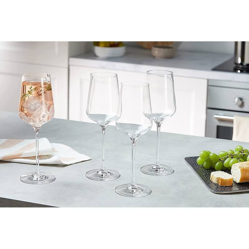 Nachtmann Set of 4 ViNova White Wine Glasses 13 oz. On Sale Bed
