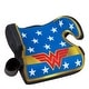 preview thumbnail 2 of 2, KidsEmbrace Backless Booster Car Seat, DC Comics Wonder Woman - Blue/Red