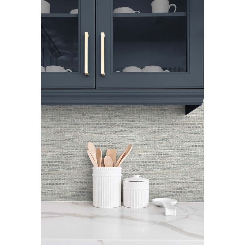 DuPont Tedlar Braided Faux Jute High Performance Vinyl Unpasted Wallpaper