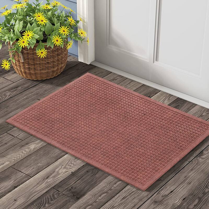 A1HC Heavy Duty Polypropylene Dirt Cleaning & Water Absorbing Doormat 24"X36"