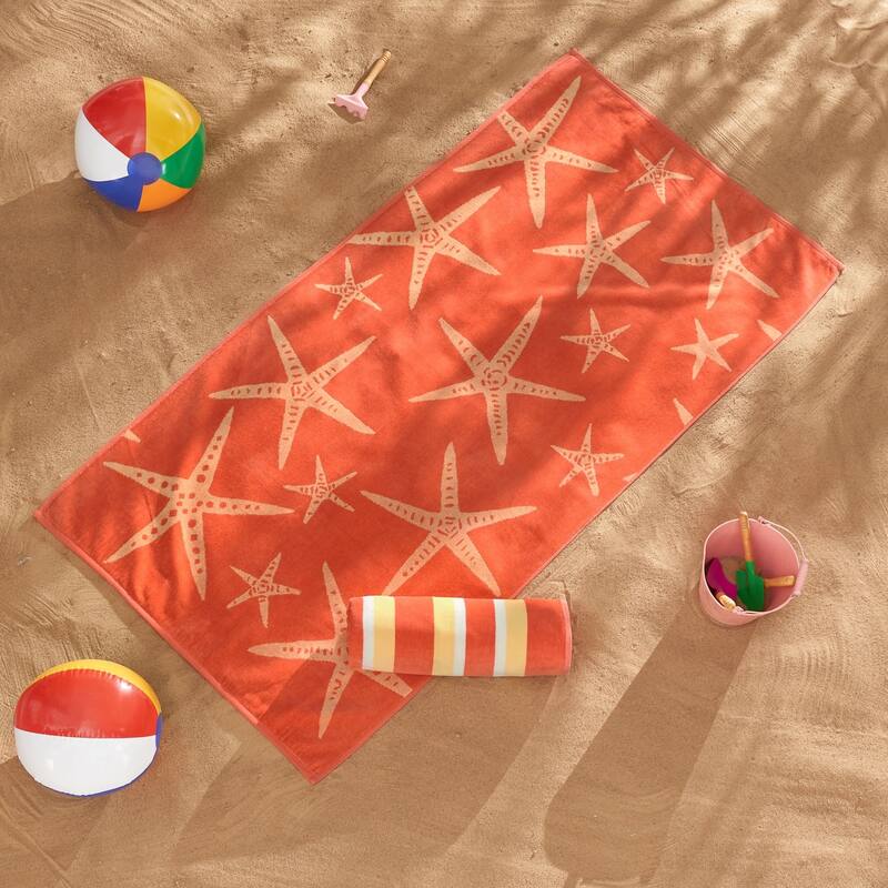 Luxurious Cotton Printed Beach Towel