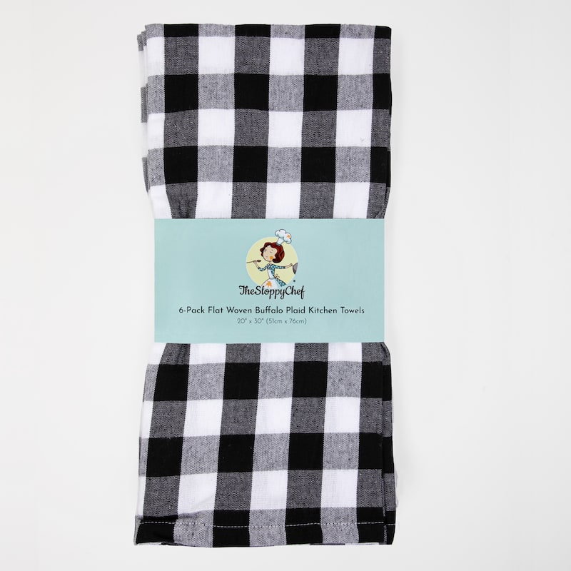 Arkwright Buffalo Plaid 6-Piece Kitchen Towels - 20x30
