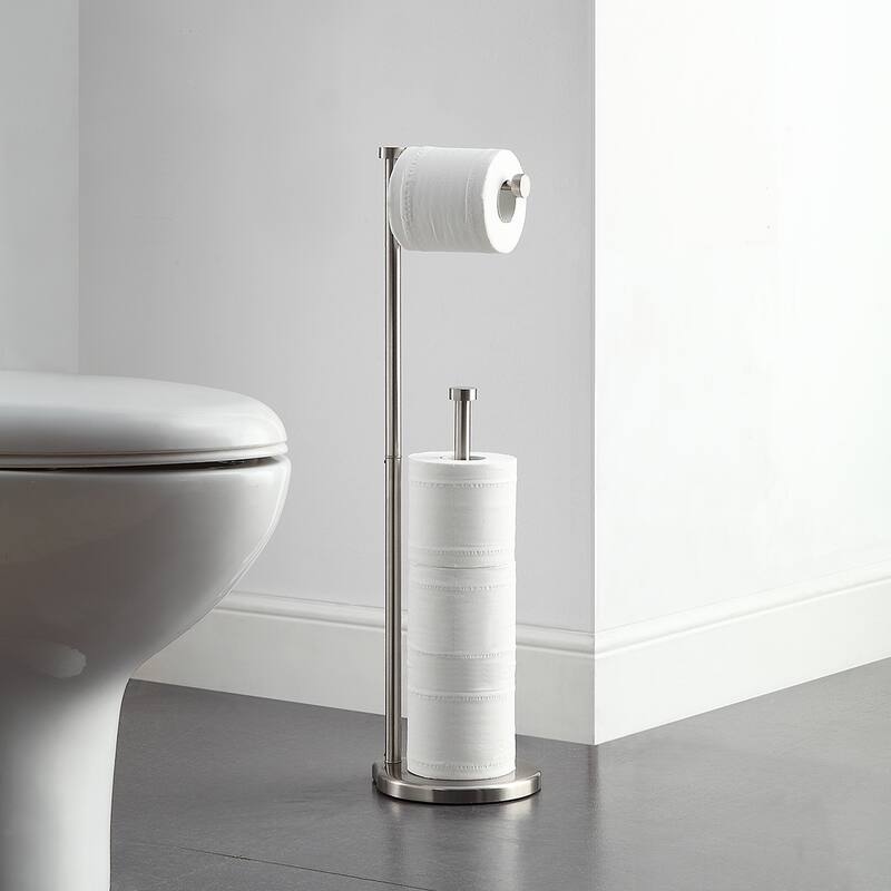 Toilet Paper Holder with Storage