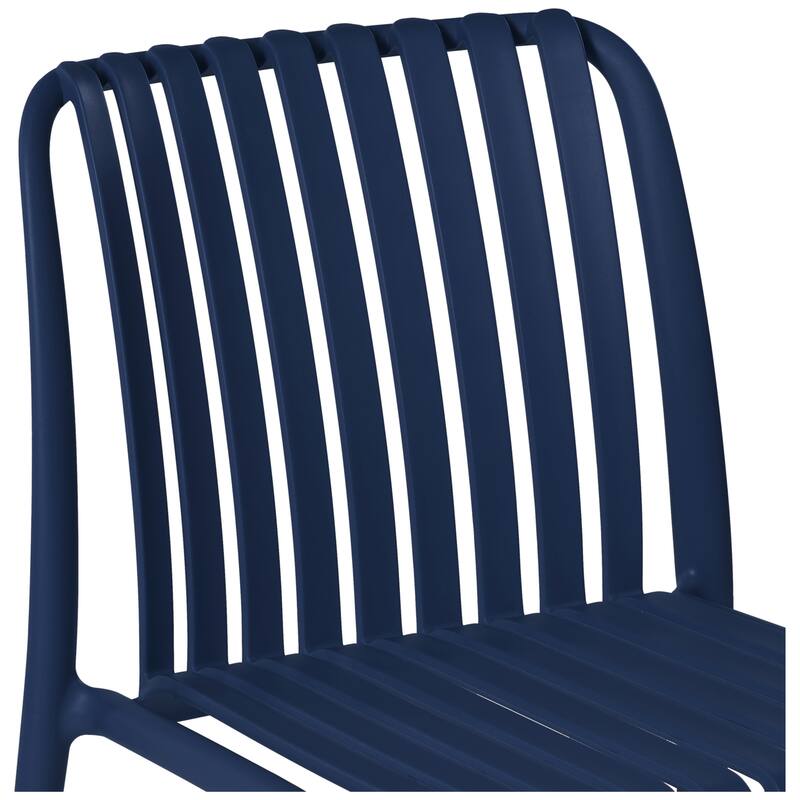 Frond and Form Outdoor Stacking Dining Side Chair (Set of 2)