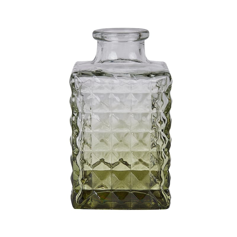 Javlergo 12 Pack Small Glass Flower Vases for Centerpiece Table Home Indoor Desk Decor