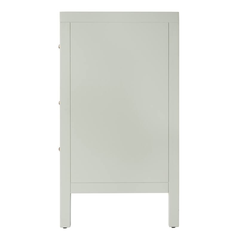 Nora 3-Drawer Wood Dresser