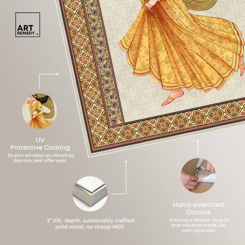 Dancing Princess Canvas by Art Remedy
