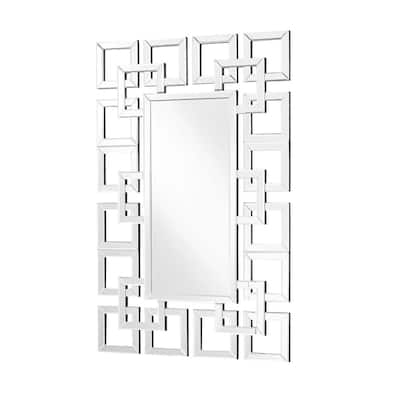 Elegant Lighting MR9129 Modern 31-1/2" W x 47-1/2" H Rectangular
