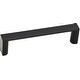preview thumbnail 4 of 3, Alno A517 Style Cents 3-3/4" Center to Center Handle Square Cabinet Matte Black