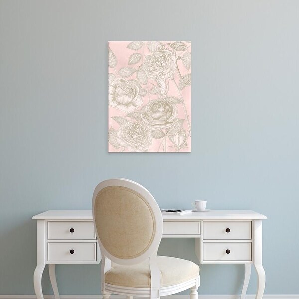 Easy Art Prints Melissa Wang's 'Blooming Roses II' Premium Canvas Art