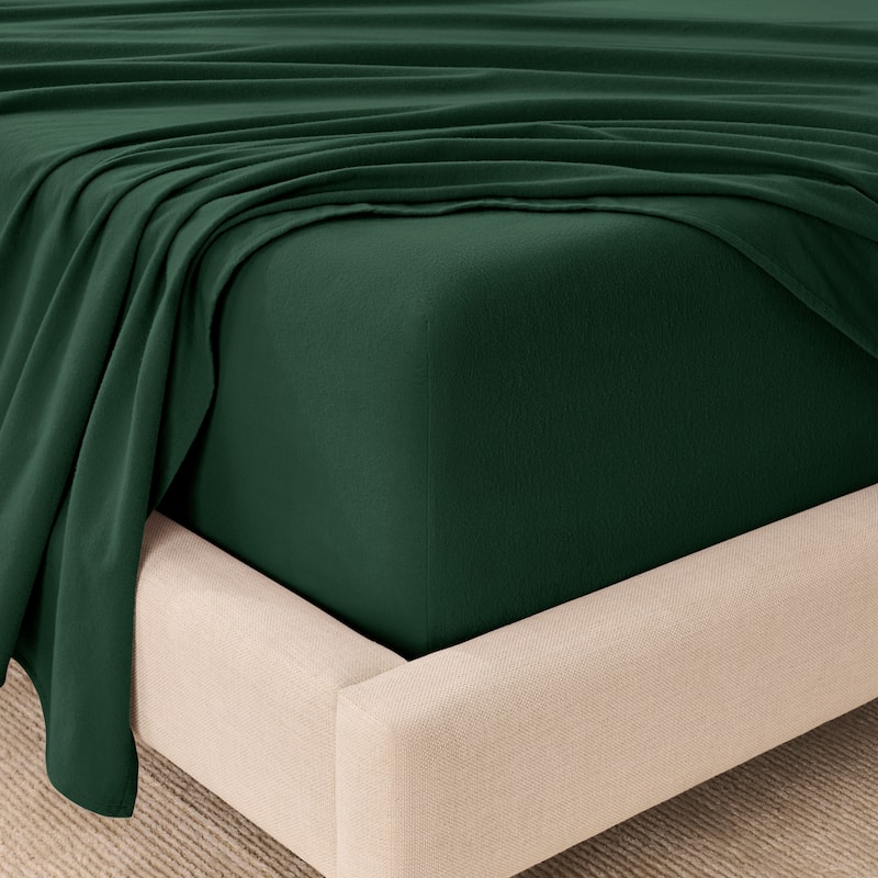 Bare Home Organic Cotton Flannel Sheet Set