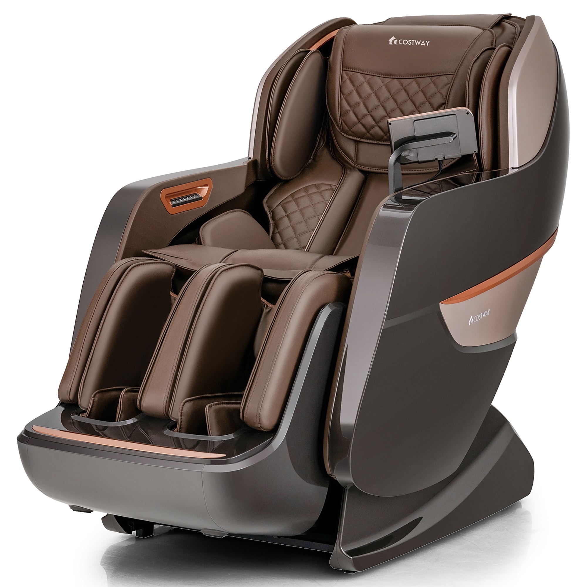 Goplus electric full body massage chair best sale roller 3d kneading knocking massage chair