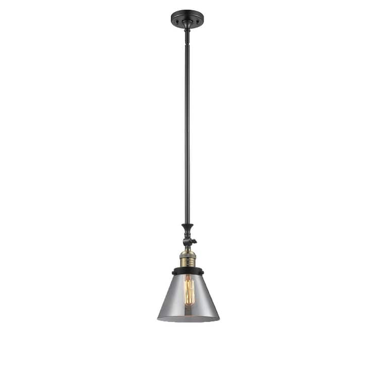 Innovations Lighting Large Cone 8" Wide Adjustable Mini Pendant