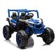 preview thumbnail 58 of 75, 24V 4x4 UTV Ride-On for Kids, Dual Seat, Remote Control, USB Music, Suspension Blue