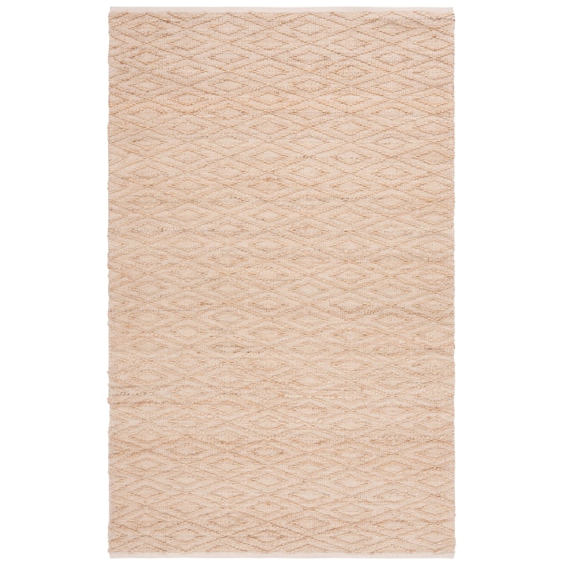SAFAVIEH Handmade Natural Fiber Emiliana Casual Jute Rug - 6' Square - Natural