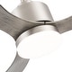 preview thumbnail 73 of 127, 52"/42" Black/Gold LED Ceiling Fan with Lights Remote(3-Blade)