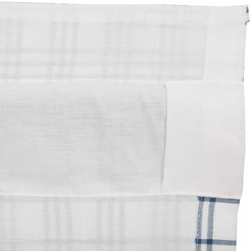 Sawyer Mill Plaid Prairie Long Panel Set of 2 - Prairie Panel 84x36 - Prairie Panel 84x36