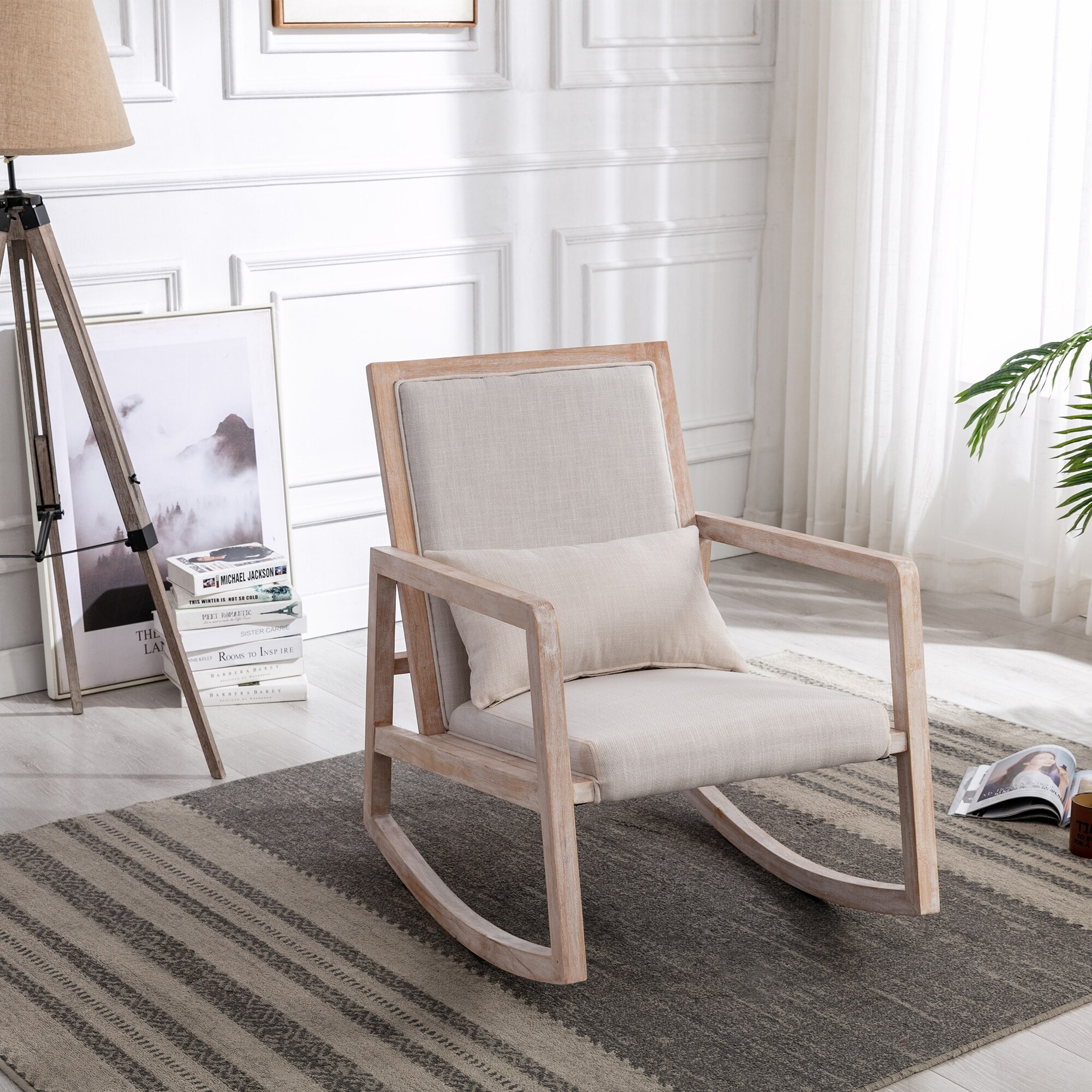 Modern farmhouse hot sale rocking chair