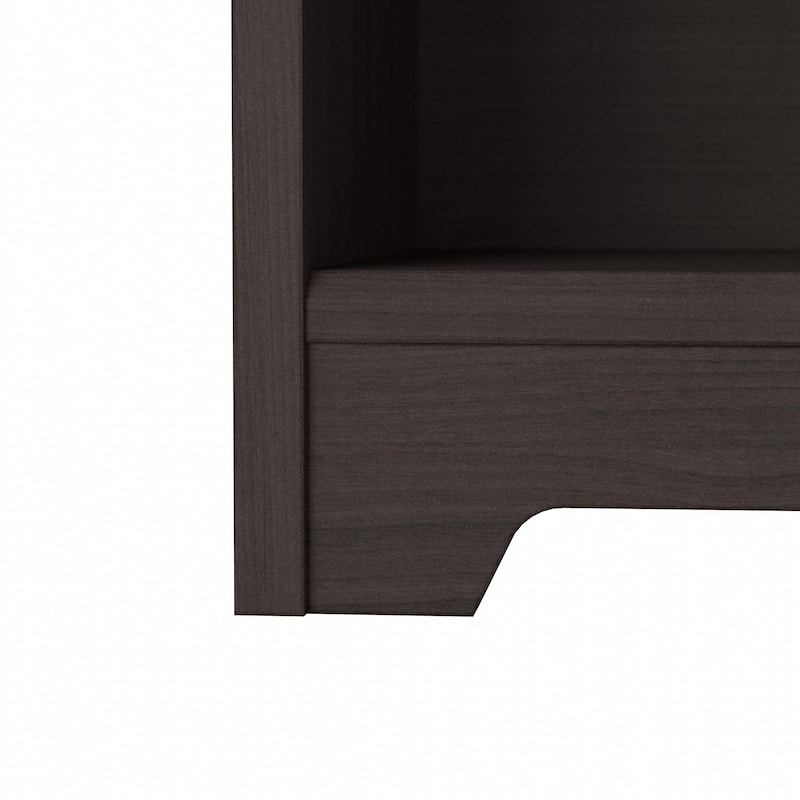 Bush Furniture Cabot Tall 5 Shelf Bookcase with Adjustable Shelves