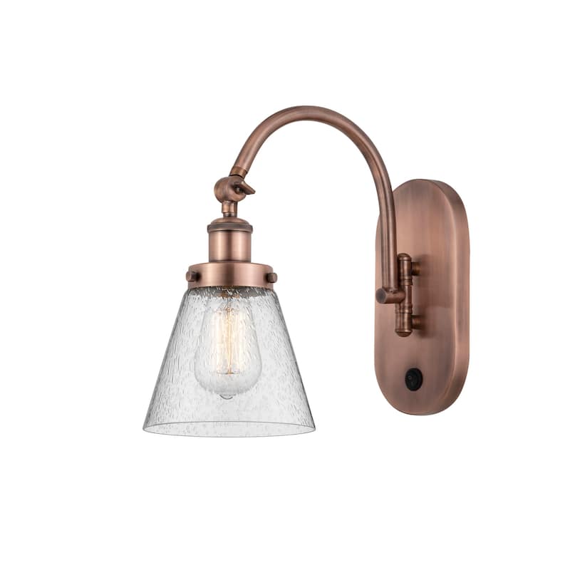 Innovations Lighting 918-1W-13-7 Cone Sconce Cone 13" Tall Wall Sconce