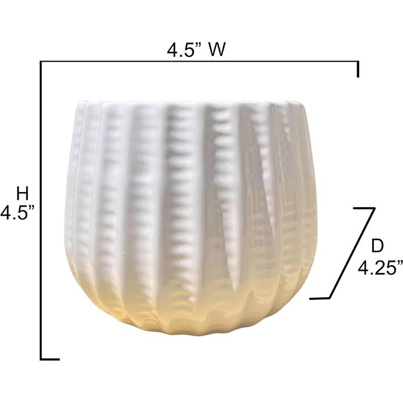 4.5 inch Ceramic Flower Pot