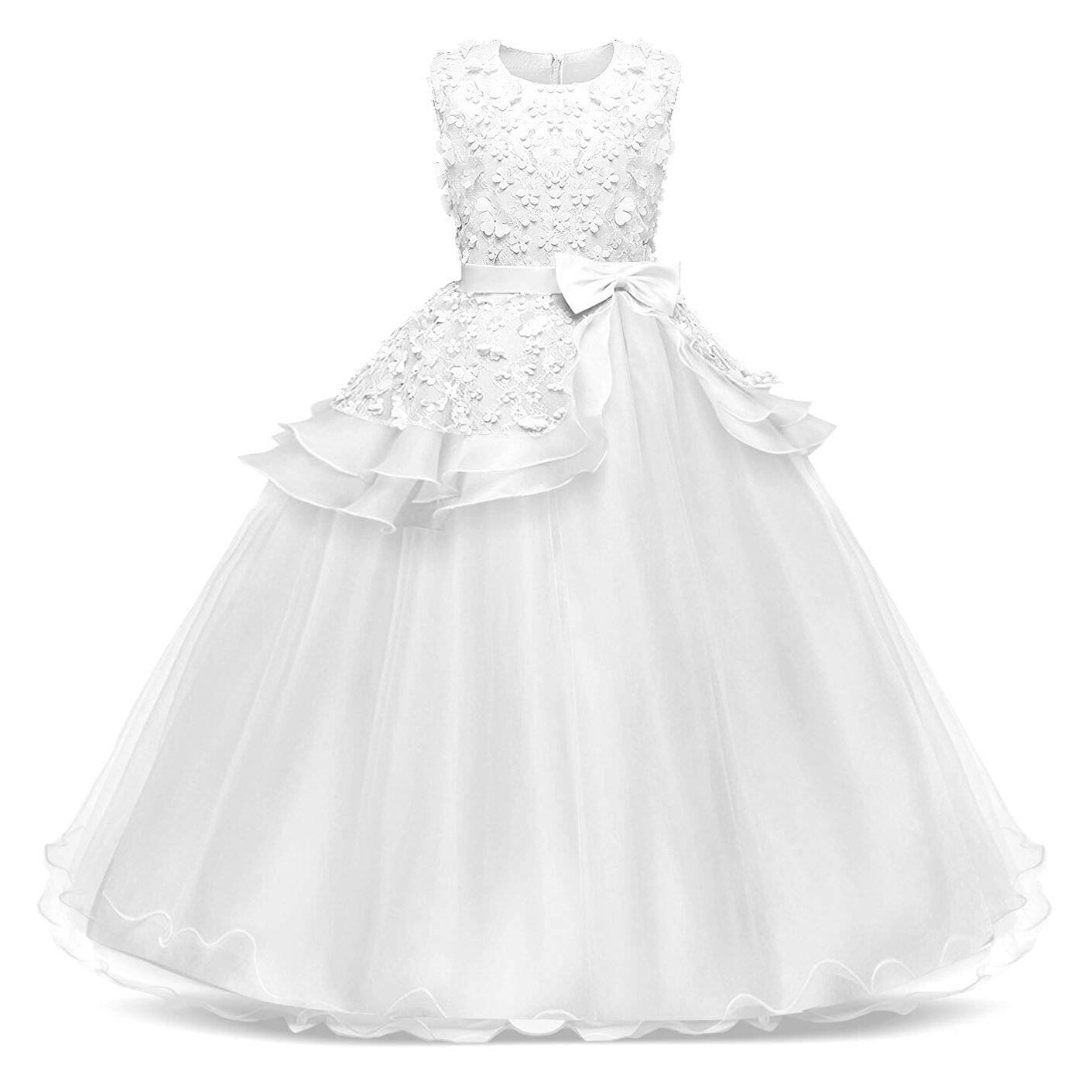 size 30 white dress