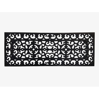A1HC First Impression Natural Rubber Durable Attractive Entry Doormat