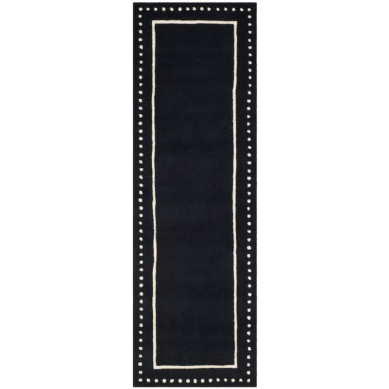 SAFAVIEH Handmade Bella Alverta Dotted Border Wool Rug