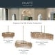 preview thumbnail 9 of 14, Kichler Lighting Khaite Cascading Chain Chandelier