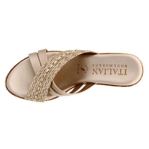italian shoemakers wedge sandals