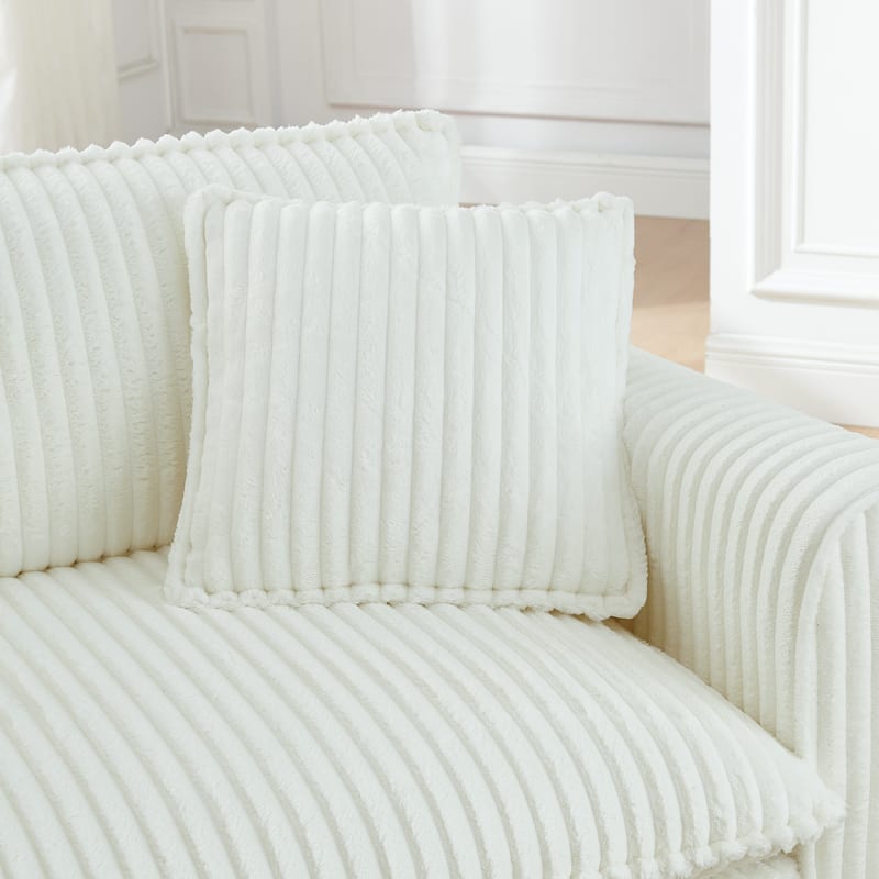 Sofa Side Chair Accent Chair Vanity Chair for Living Room, Upholstered Chair Beige Arm Chair Reading Chair