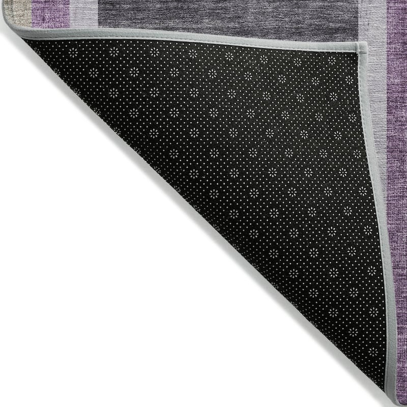 Machine Washable Indoor/ Outdoor Chantille Mid Century Modern Rug