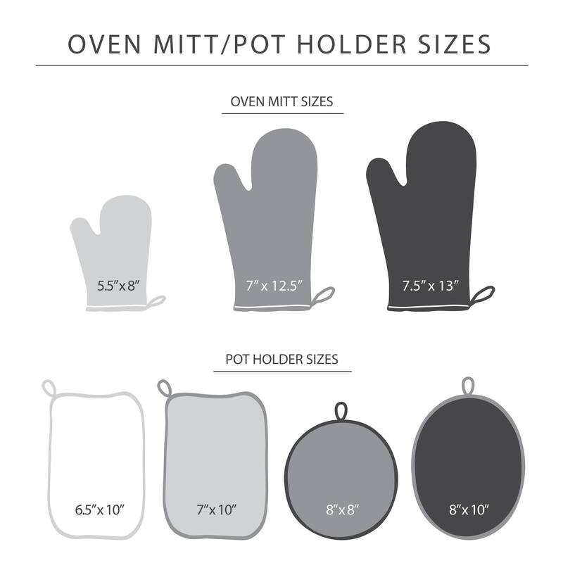 KitchenAid Ribbed Soft Silicone Pot Holder 2-Pack Set, 7"x9"