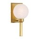 preview thumbnail 6 of 4, Minka Lavery 3491 Mooncrest 13" Tall Bathroom Sconce with Etched Glass
